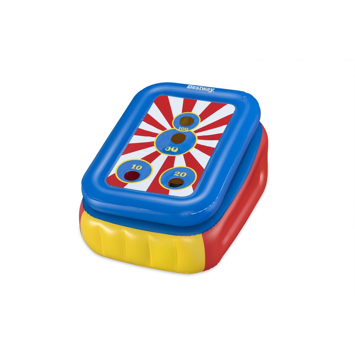 Bestway Inflatable Kids Pool With Balls 110X81X62 Cm +2 Years Garden 52635