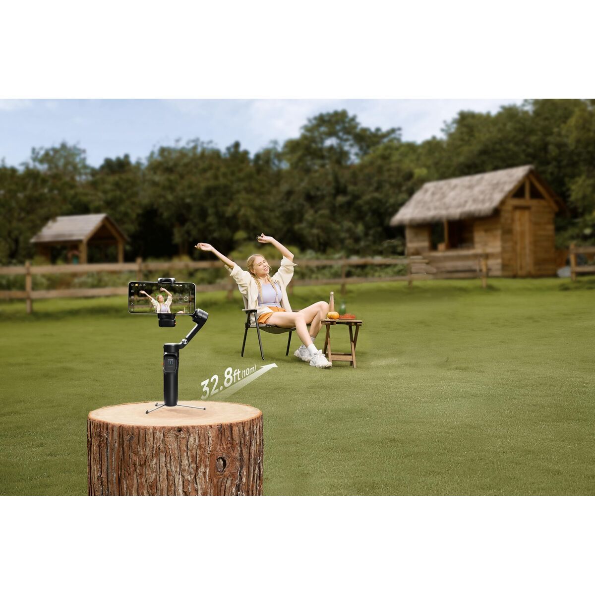 Hohem Camera Stabiliser For Smartphone Hohem Hpg-V3U Blk