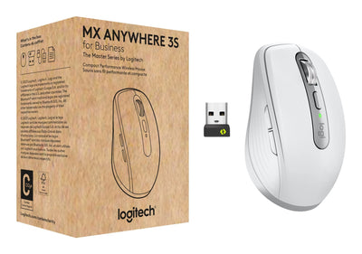 Logitech Mouse Mx Anywhere 3S For Business Wireless + Bluetooth Laser 8000 DPI 910-006959 — image 1
