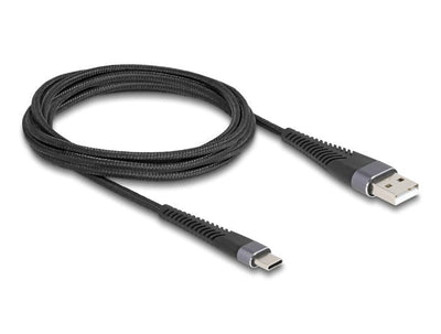 Delock USB 2.0 USB Cable Typ-a St USB Typ-c St 2M — image 1