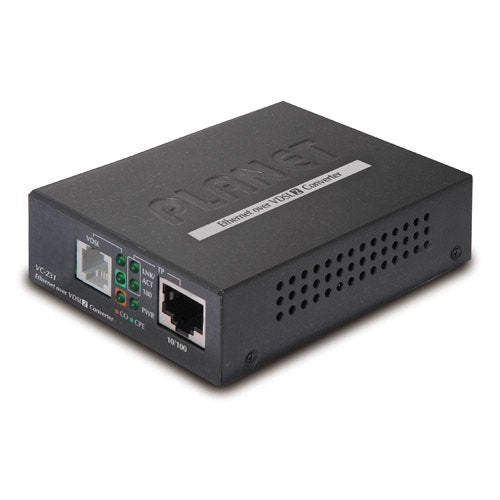 Planet Convertidor Medio VC-231 100 Mbit/S Black