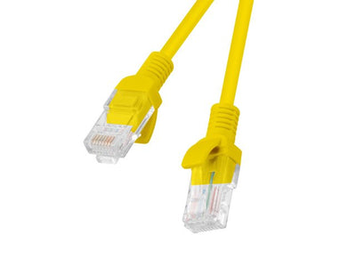 Lanberg Network Cable PCU6-10CC-1000- And, RJ45,UTP, CAT.6,10M, Yellow — image 1