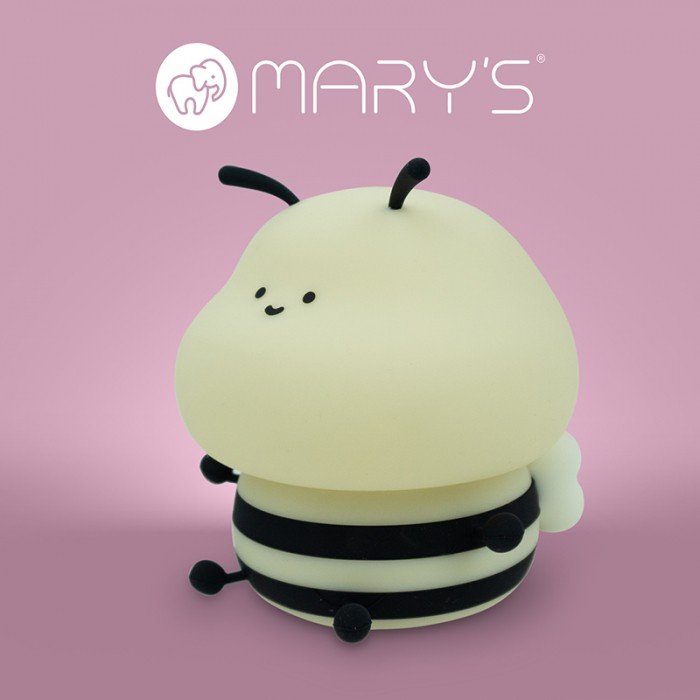 Lamp Night LED RGB Rechargeable Model Abeja