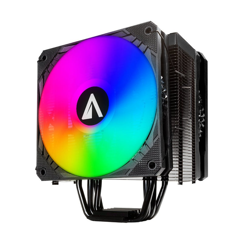 Abysm Refrigerador CPU Multizocalo Gaming Air Snow Iv Black ARGB 4PIPES AB832407