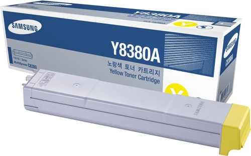 Genuine Samsung Toner Laser - CLX-Y8380A/Els - Yellow 15.000 Paginas Clx/8380ND — image 1