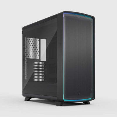 Fractal Design PC Case Summit Ambience Blackout Tg Light Tint Black Wood FD-C-SUM1A-06 — image 1