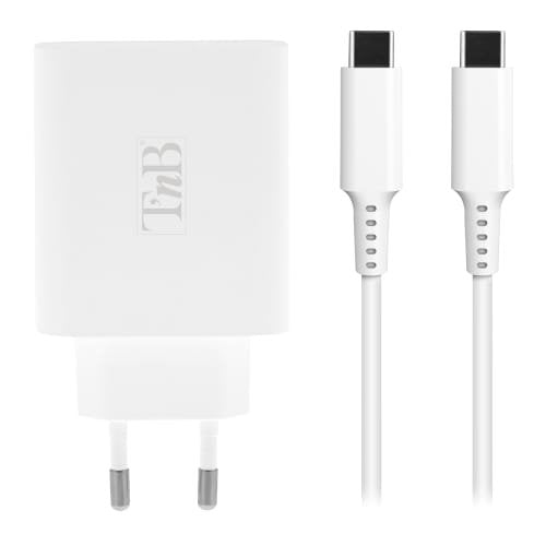 Tnb Iclick - Charger Compacto USB-C And USB-A - White