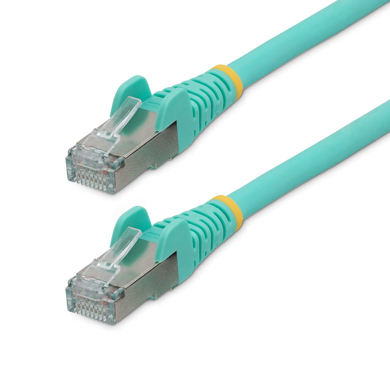 StarTech.com 2M CAT.6A Ethernet Cable Aqua Low Smoke Zero Halogen (lszh) 10GBE 500MHZ 100W PoE + Snagless RJ-4