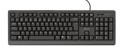 Trust Keyboard Spanish Primo USB Keys Silenciosas Black 23883 — image 1