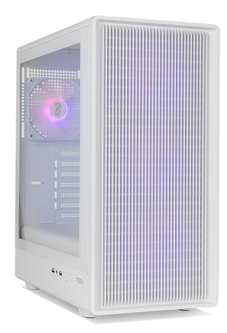 Nox Box Semitorre Mesh Infinity Iota ARGB White USB 3.0