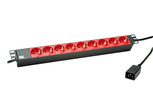 Bachmann 19 1HE 9XCEE7/3 Rt 3,0M C20, Black/Red