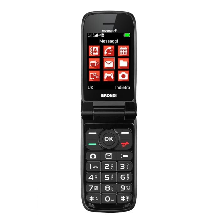 Brondi Mobile Phone Magnum 4 7,11CM (2.8) Red