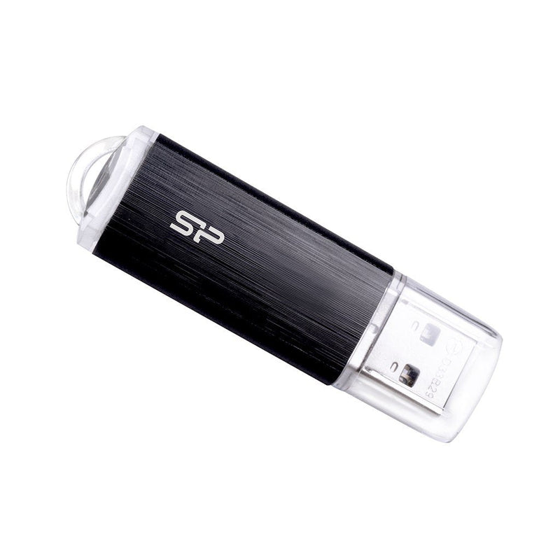 USB Flash Drive Silicone Power 8GB U02 USB 2.0 Black