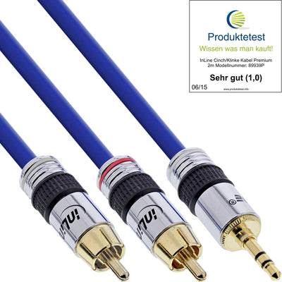 Inline Cable Audio Premium 2X Rca Male a 3.5MM Male 25M — image 1