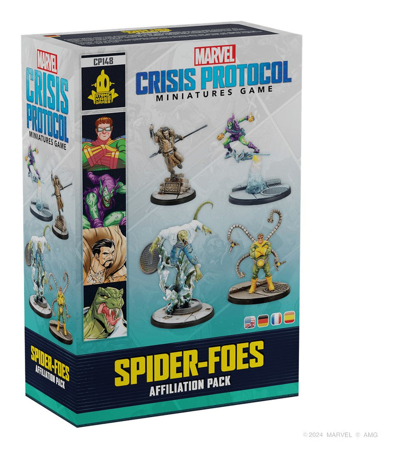 Set de Escritorio Marvel Crisis Protocol Spider Foes Affiliation Pack Edad Recomendada 14 Years