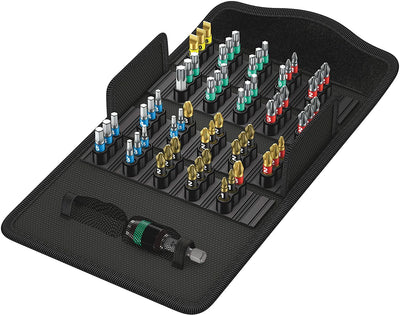 Wera Set Of Puntas Bit-safe 61 Bitorsion 1 With Stand Puntas, 1/4, Box Textil 5057441001 — image 1