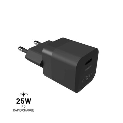 Travel Charger Fixed Mini USB-C 25W, Black — image 1
