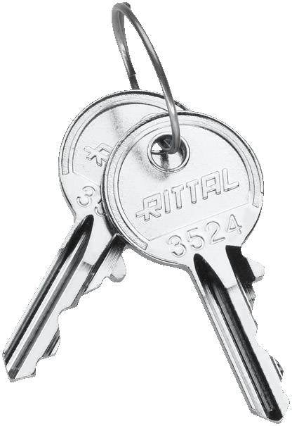 Rittal Cabinet Eléctrico-llave 3524E 2 Units