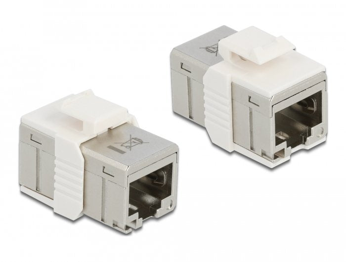 Delock Adapter RJ45 - RJ45 H/H CAT.6A Metal