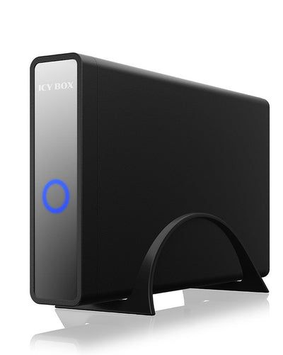 Geh. Icybox USB 3.2 2,5 + 3,5 SATA3 HDD/SSD USB Typ-c M.hub — image 1