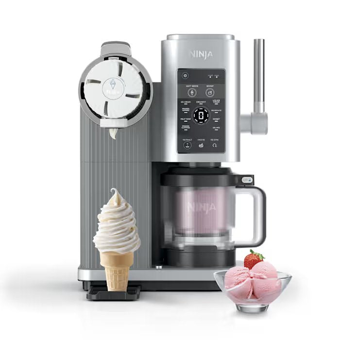 Ninja NC701EU Máquina Helados 0,48 L 800W Black Silver