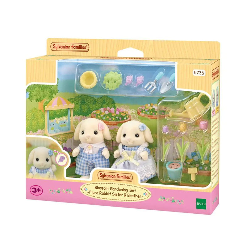 Epoch Sylvanian Families - Blumen And Garden Set With Figuren 5736