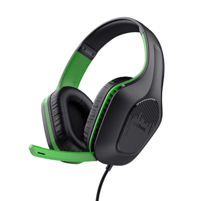 Trust Headphones Gaming With Microphone Gaming Gxt 415 Zirox Xbox Jack 3.5 Verdes — image 1