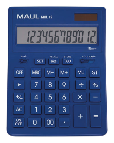 Maul Calculator Bolsillo Mxl 12 Screen Large 12 Dígitos Calculator Large With Funciones Comerciales Calculator — image 1