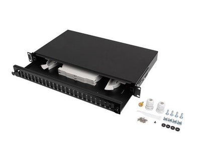 Lanberg Fiber Patch Panel 24XSCDX 24XLQD Rack 19INCH — image 1