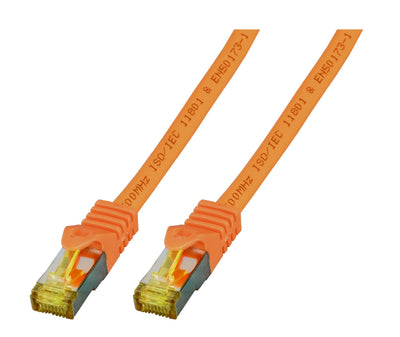 Efb RJ45 Network Cable CAT.6A S FTP Lszh CAT.7 Rohcable Orange — image 1