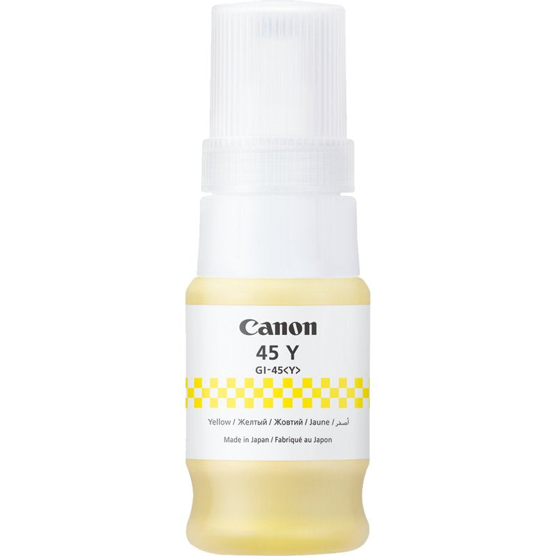 Canon GI45 Yellow Bottle Genuine Ink - GI45Y/6287C001