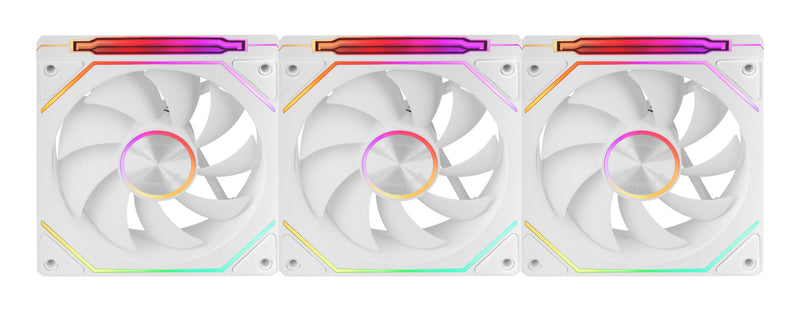 Mars Gaming Pack 3 Fans MF-LINKFINITYKIT2 12CM ARGB White