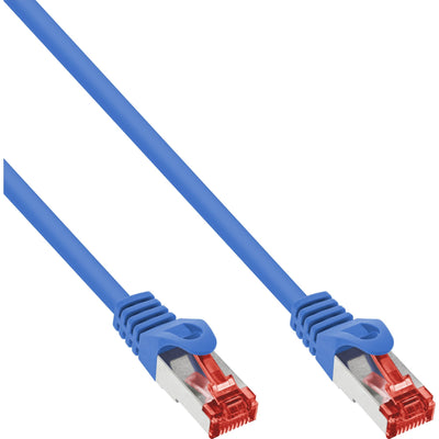 Inline Network Cable S/FTP Pimf CAT.6 250MHZ Cobre Libre Halógenos Blue 1.5M — image 1