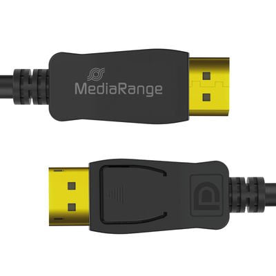 Mediarange Cable DisplayPort Ver. 2.1, 40Gbps, 2.0M, Sw — image 1