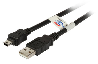 EFB Elektronik Cable K5251SW.5 USB 5M USB 2.0 USB a Mini-usb B Black — image 1