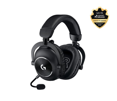 Logitech Headphones Wireless Gaming Pro X 2 Lightspeed Black 981-001263 — image 1