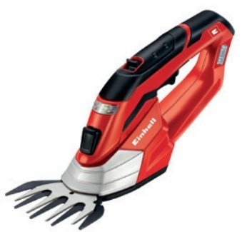 Einhell Scissors Césped And Arbustos a Battery Ge-cg 12 Li, 12 Voltios, Scissors Césped Red/Black Battery Ione