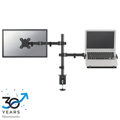 Newstar Stand Desk Monitor And Notebook — image 1