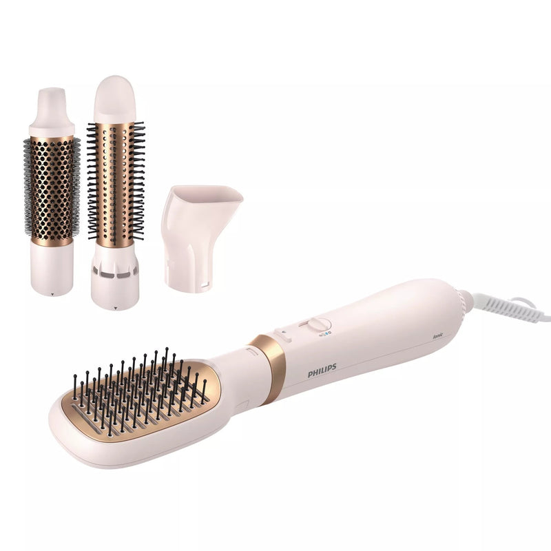 Philips 3000 Series BHA310/00 Utensilio Peinado Kit Peluquería Caliente Oro, White 800W 1,8M