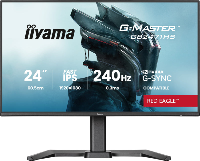 Iiyama Monitor 24 GB2471HS-B1 16:9 2x HDMI + DP IPS Negro
