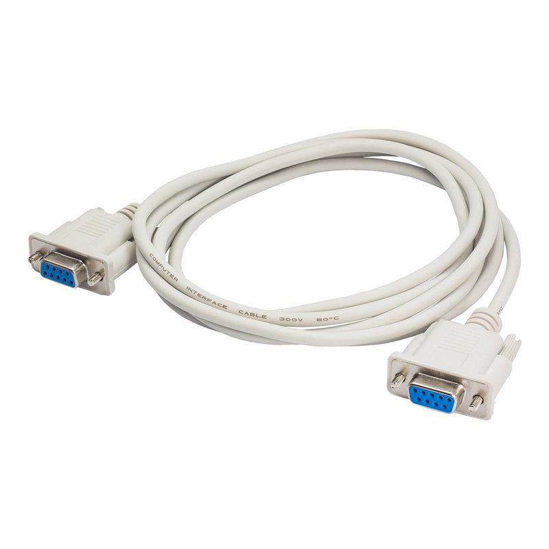 Akyga Cable AK-CO-04 (RS-232 F - RS-232 F, 2M, White Colour