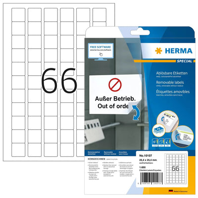 Herma 10107 Label Printer Self-adhesive — image 1