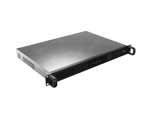 Lanberg Box Server ITX Rack 19Â? 1U 300/10 2x USB 3.0, 4 Fans