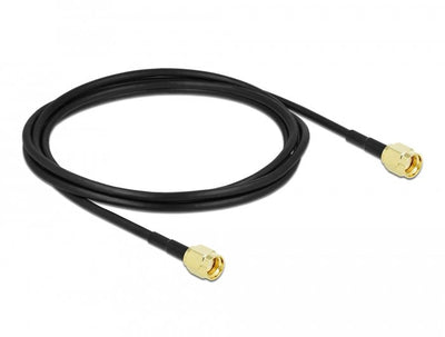 Delock Cable Antenna Rp-sma Male a Rp-sma Male Lmr/CFD100 2M Low Loss — image 1