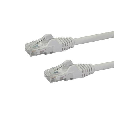 Cable 10M White Network Gigabit Cabl CAT.6 Ethernet RJ45 Snagless — image 1