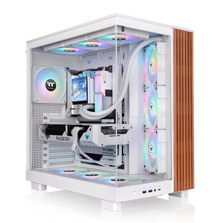 Thermaltake PC Case View 380 XL Ws ARGB Snow White