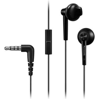 Panasonic Headphones Intrauditivos RP-TCM55 With Microphone Jack 3.5 Black — image 1