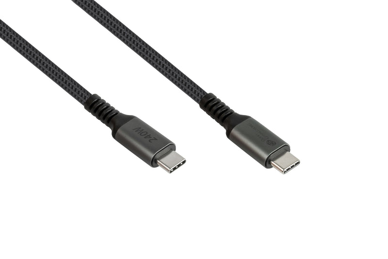 Cable Kabelmeister 2240-CCT010A USB 1M USB 2.0 USB C Antracita