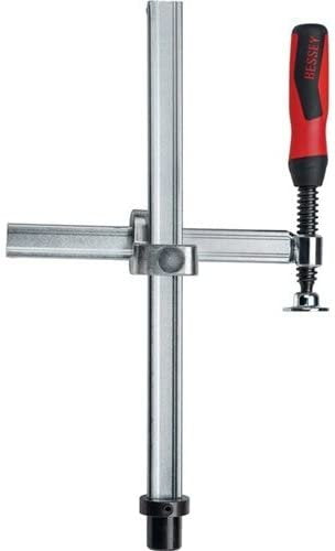 Bessey Elemento Sujeción TWV16-20-15-2K, Clamp Silver/Red Proyección Infinitamente Adjustable