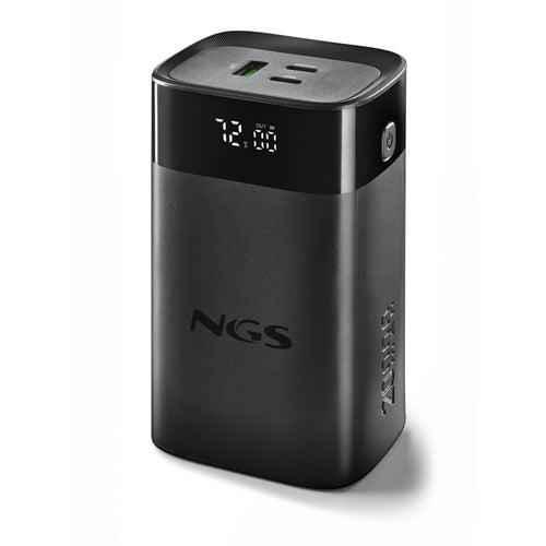 Ngs Powerbank Twix 20 20000MAH, 65W Charging Fast USB-C 20W / USB-A Qc 22,5W, Black — image 1